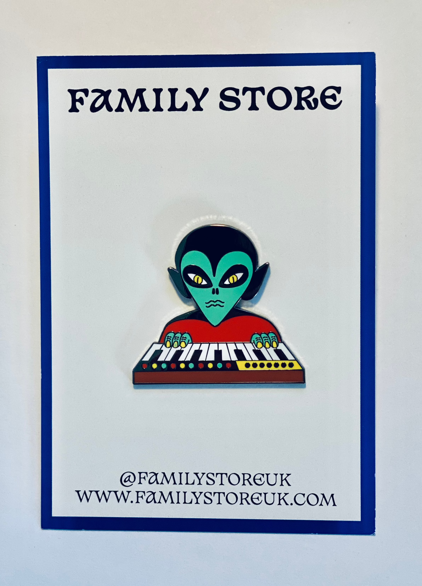 Enamel Alien Pin