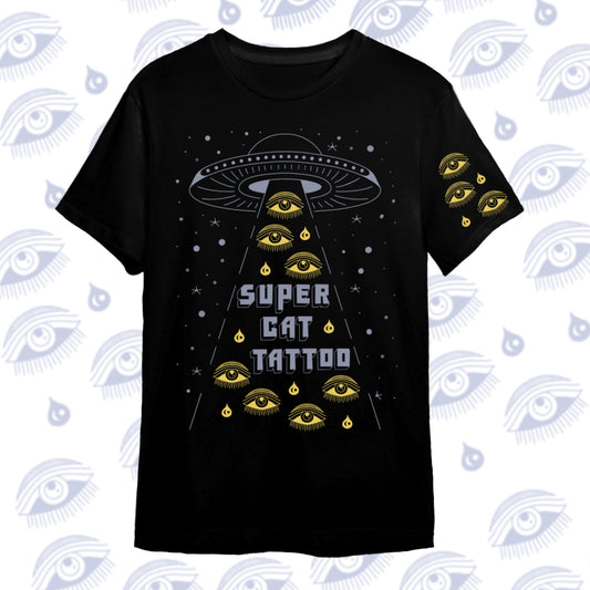 SUPER CAT Alien Shop Shirt